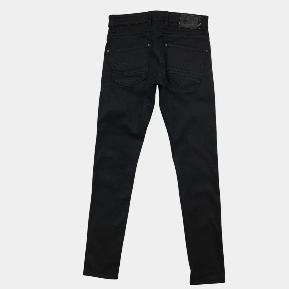 G-Star Raw Revend Super Slim Black Jeans Mens 32x34 Denim Pants
